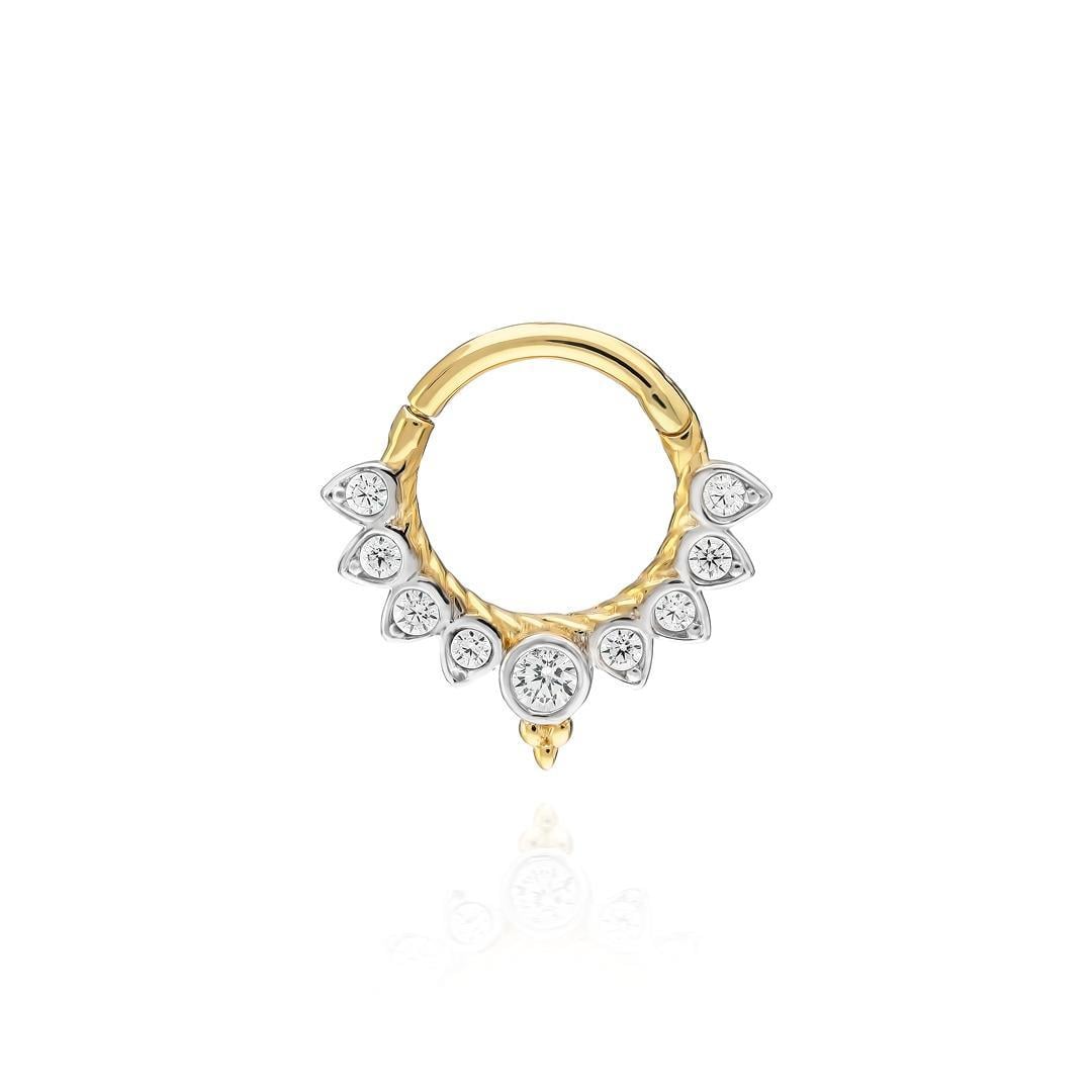 Paiz14 K Altın Halka Piercing