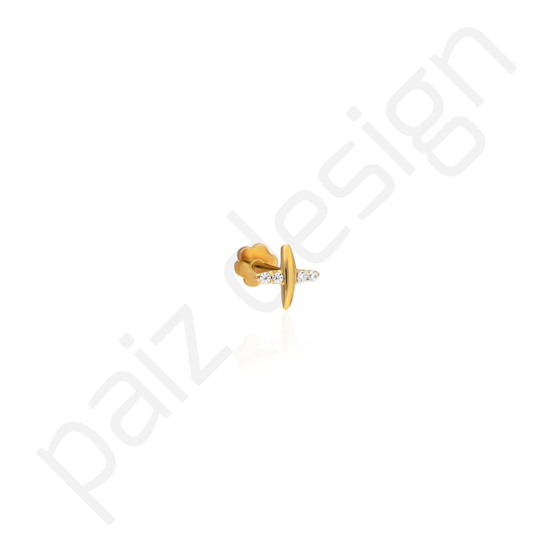 Paiz14 K Altın Piercing