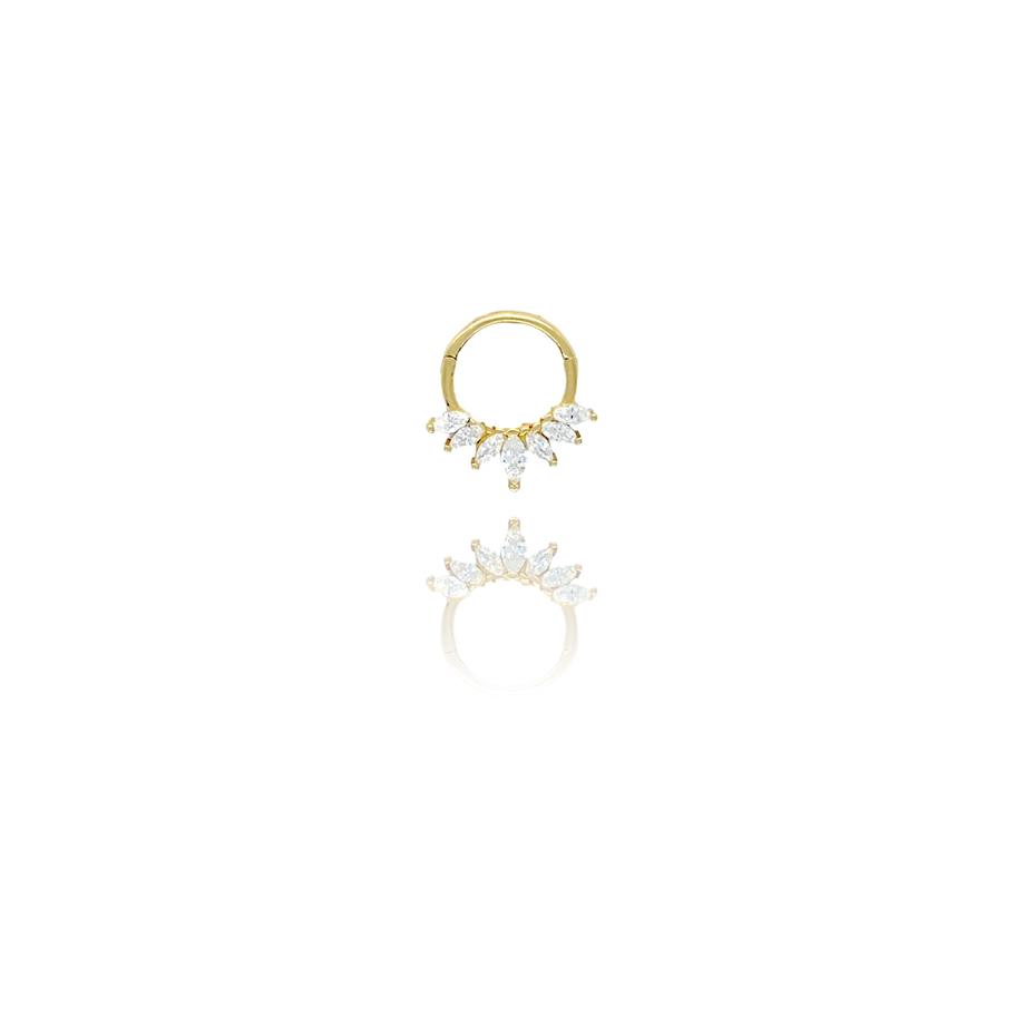 Paiz14 K Altın Piercing