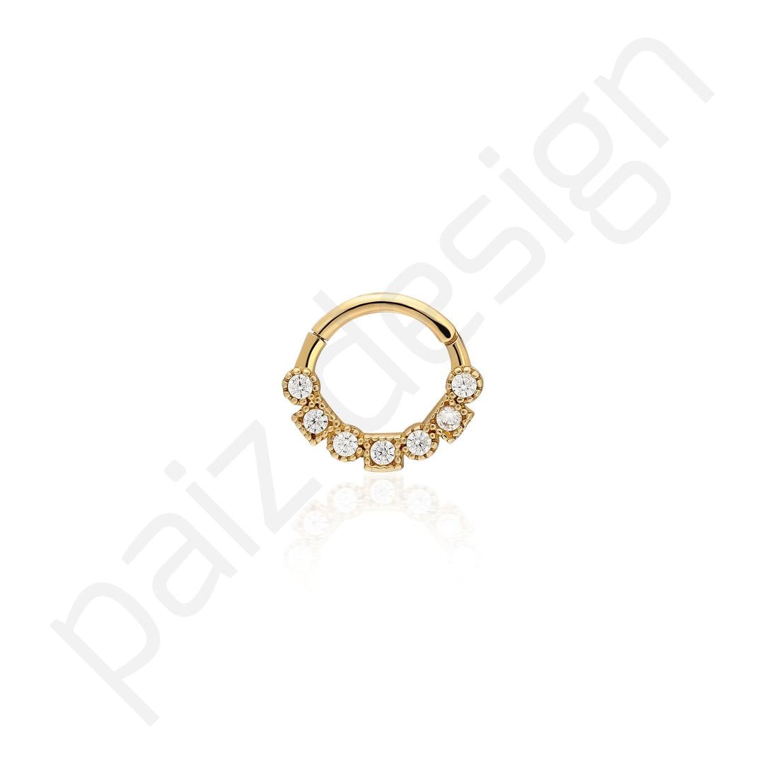 Paiz14 K Altın Piercing