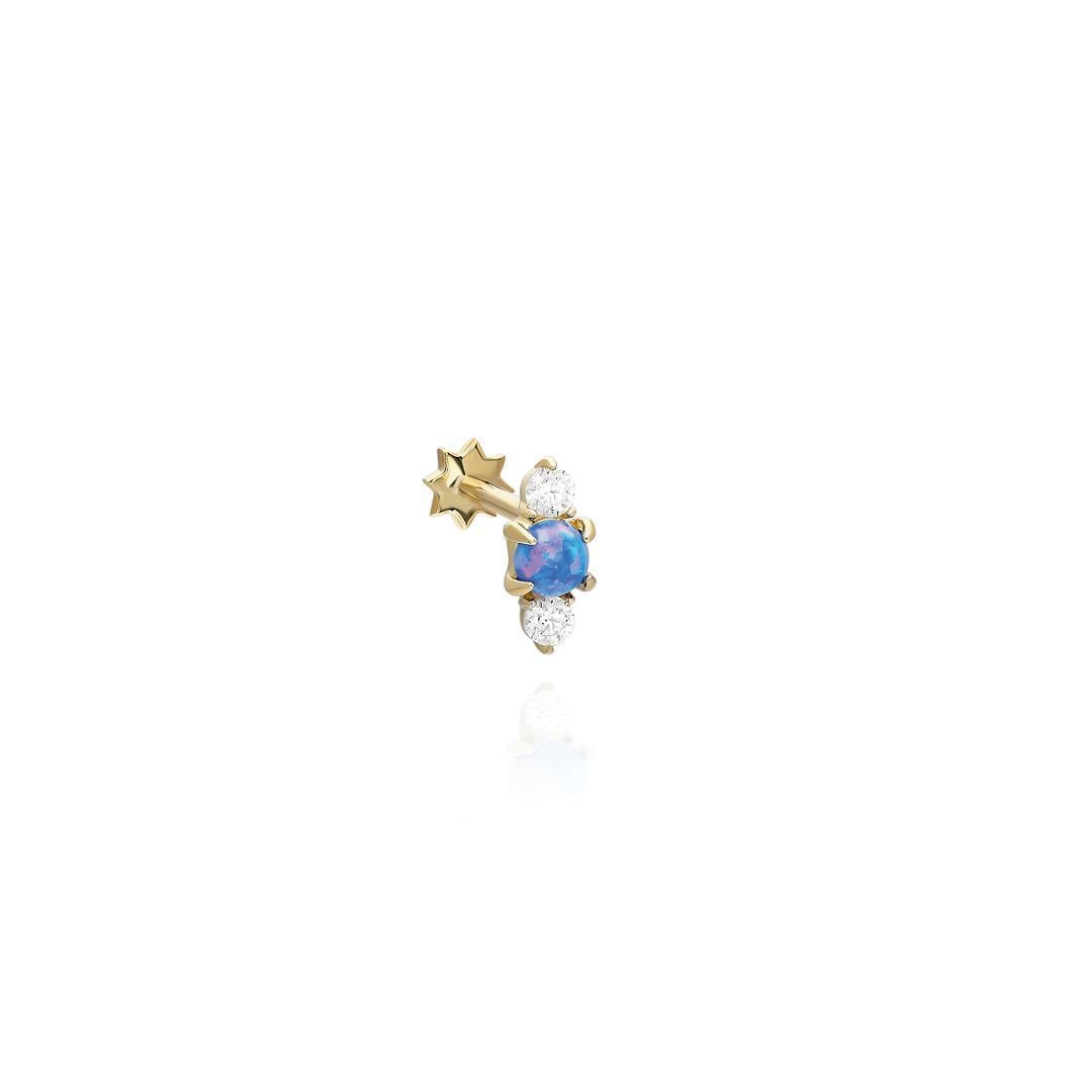 Paiz14 K Altın Piercing