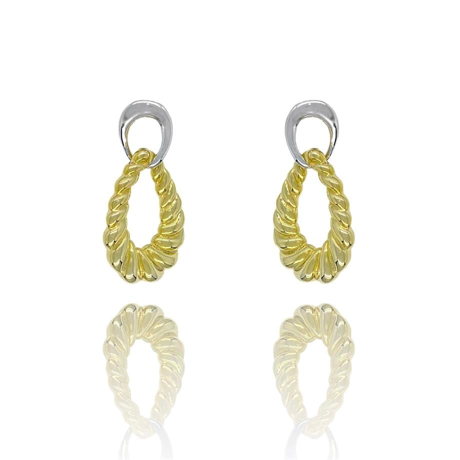 Paizİthal Gold Burgu Küpe 