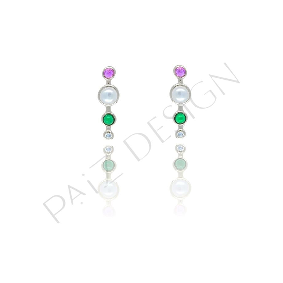 Paizİthal Silver İnci Küpe 