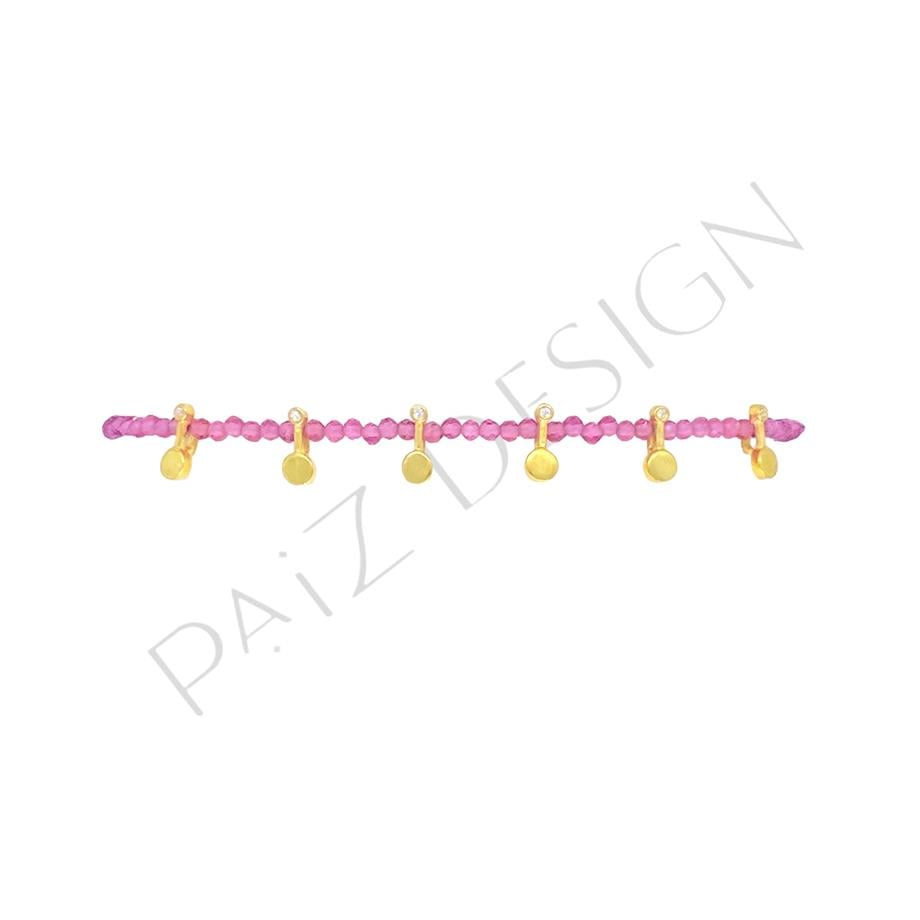 PaizPembe İpli Gümüş Bileklik