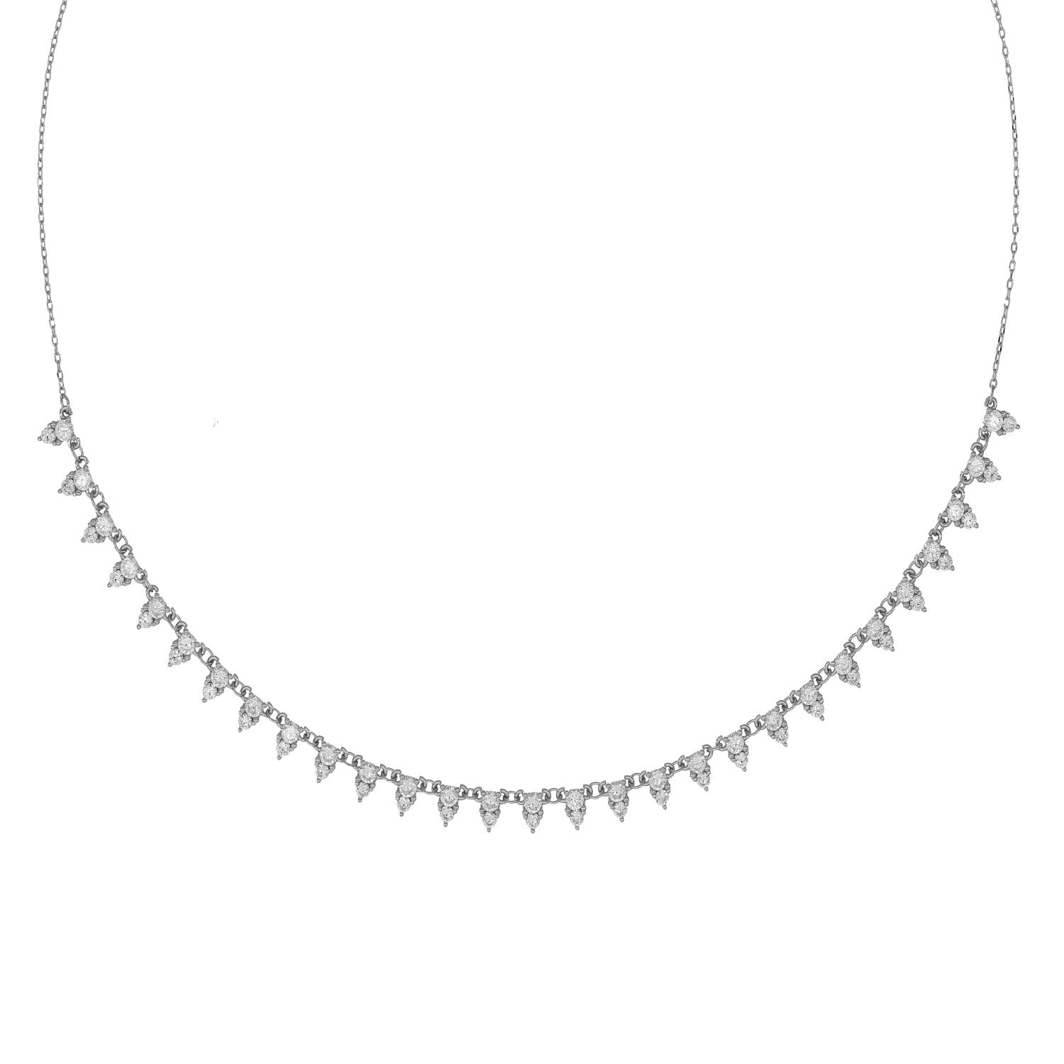 PaizSilver Damla Taşlı Kolye 
