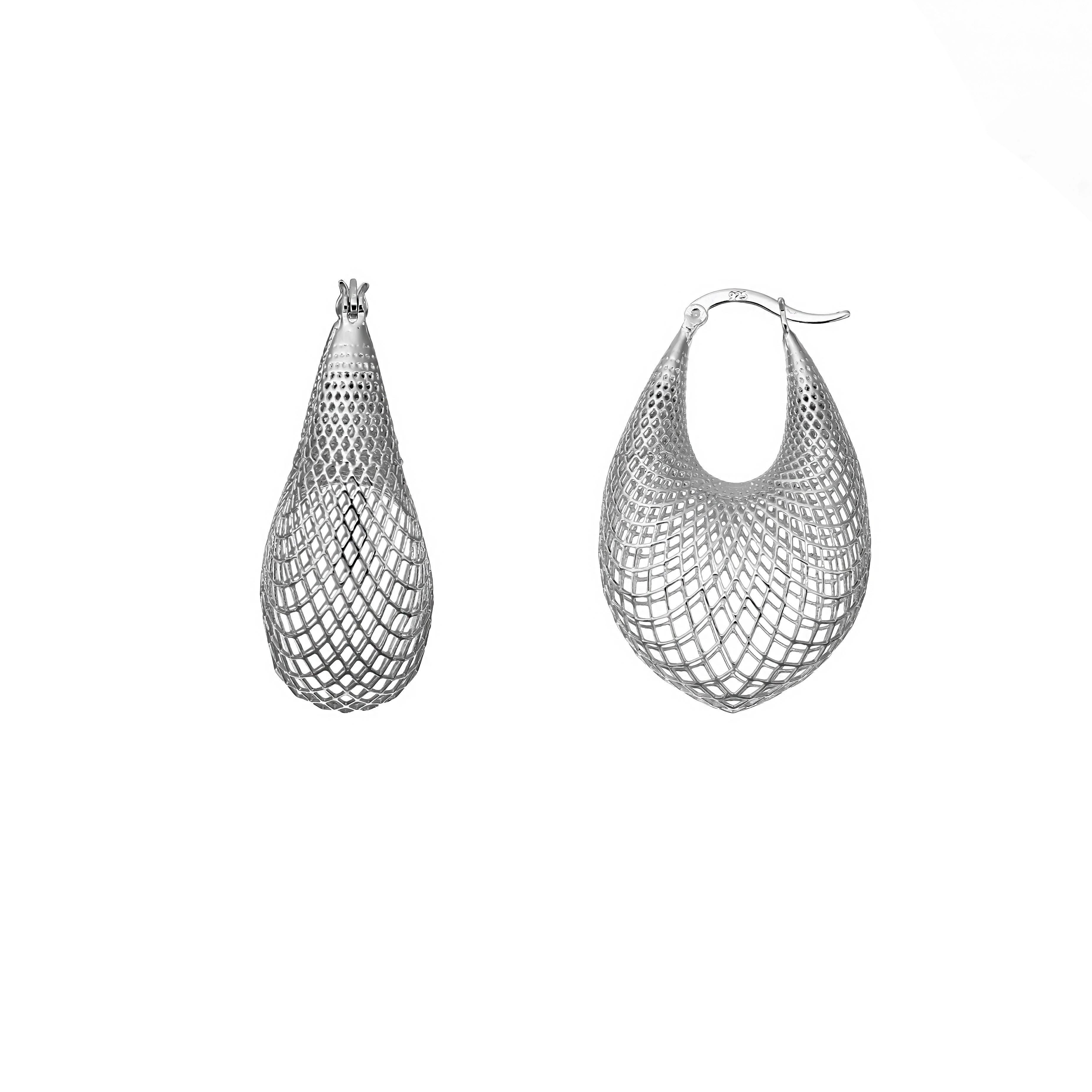 PaizSilver Kafes Küpe 