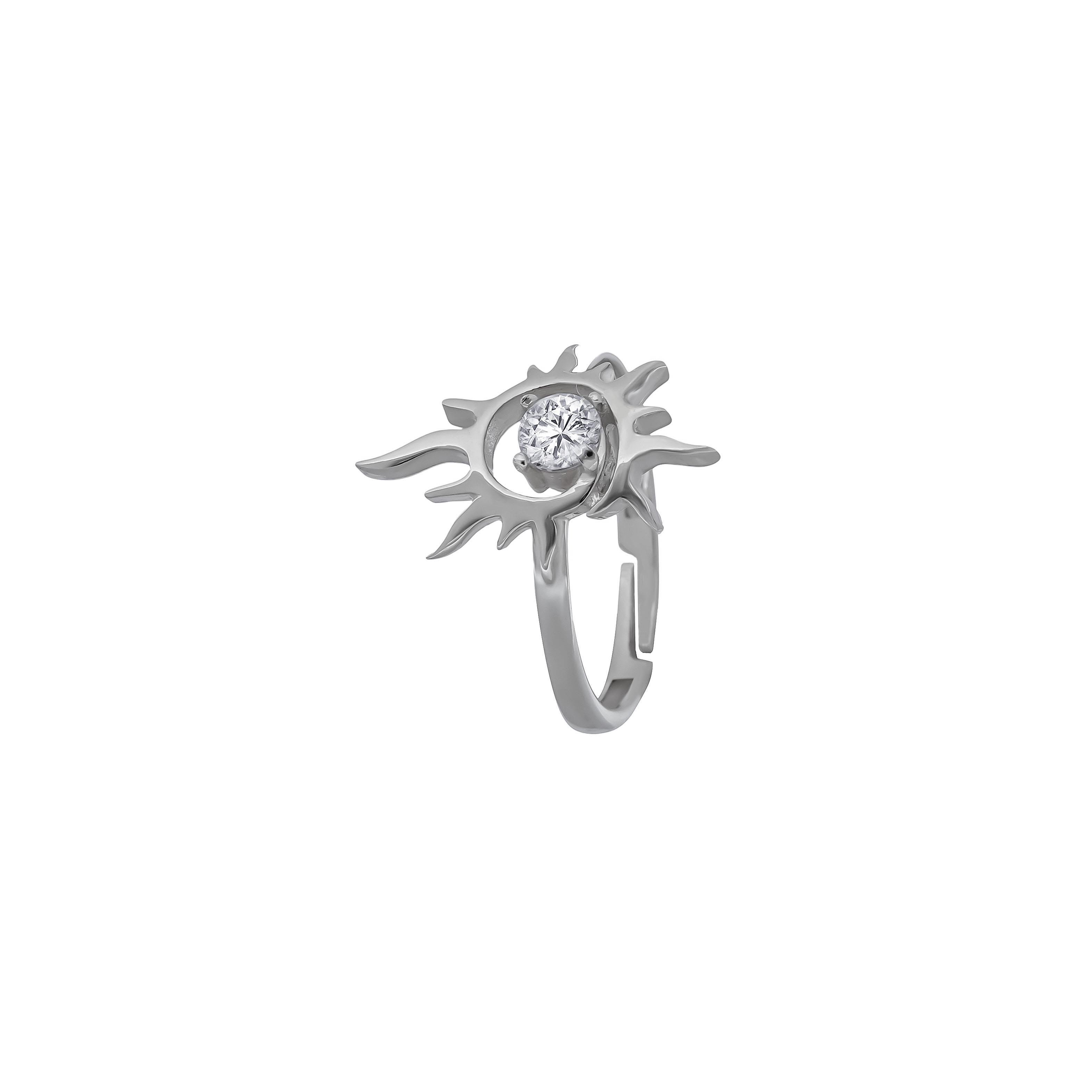 PaizSilver Taşlı Güneş Yüzük