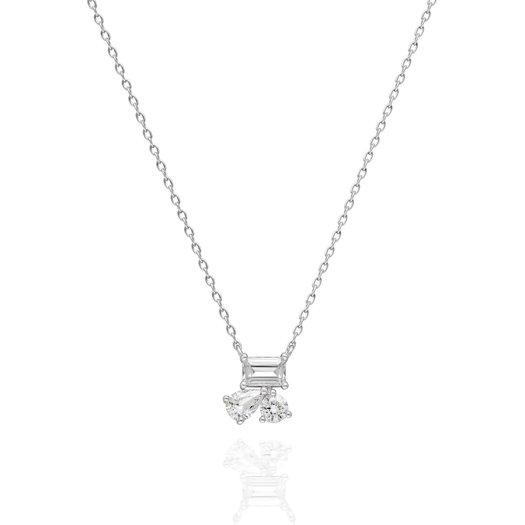 PaizSilver Taşlı Kolye 