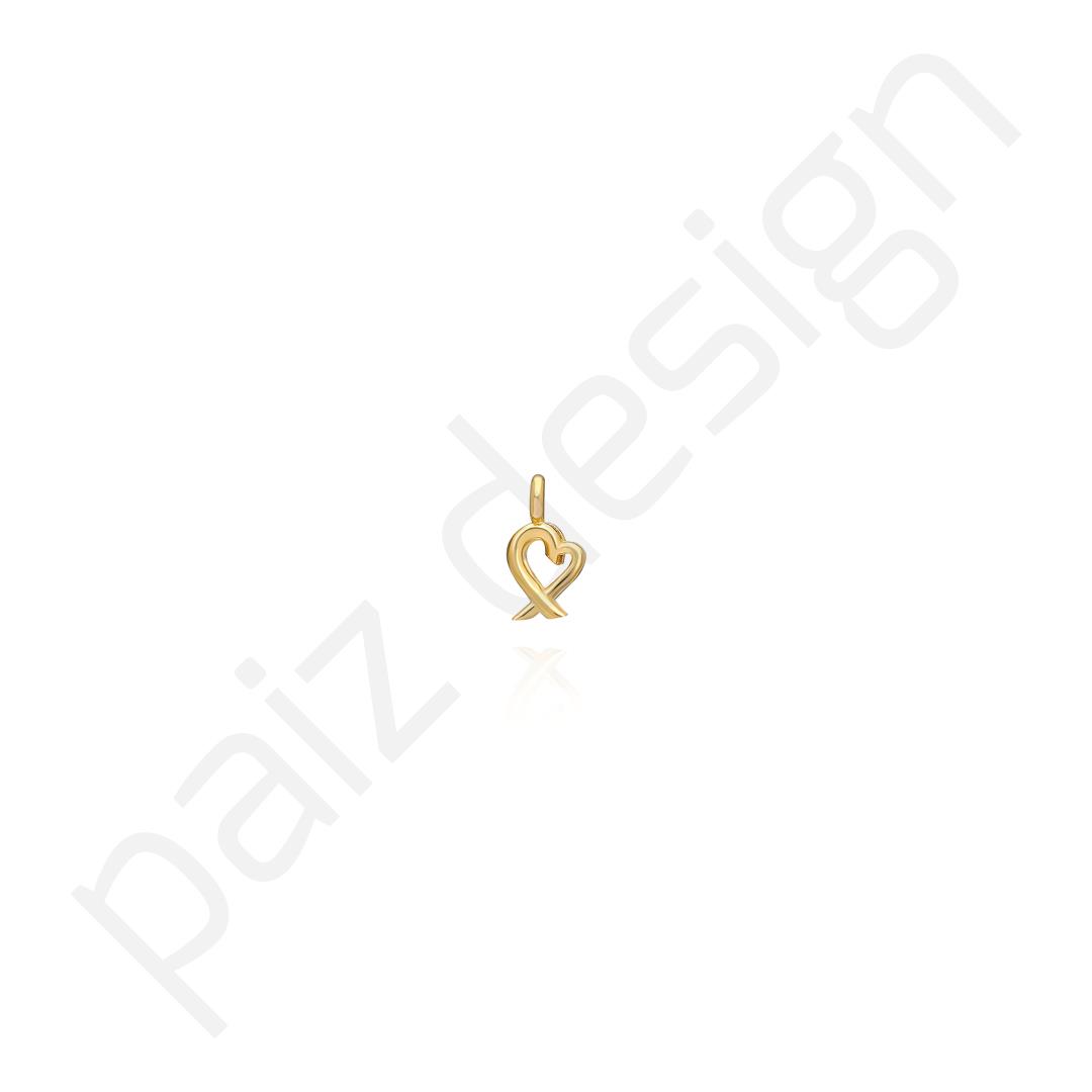 PaizSimple Heart  Charm 