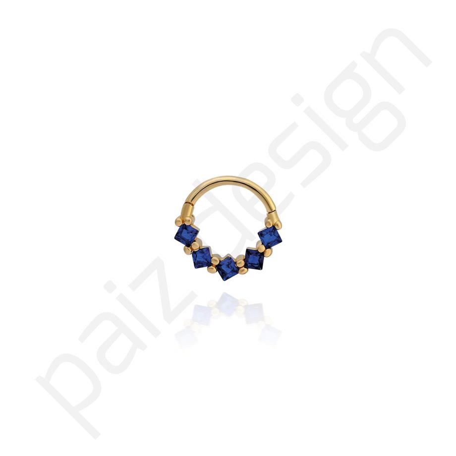 Paiz14 K Altın Halka Piercing