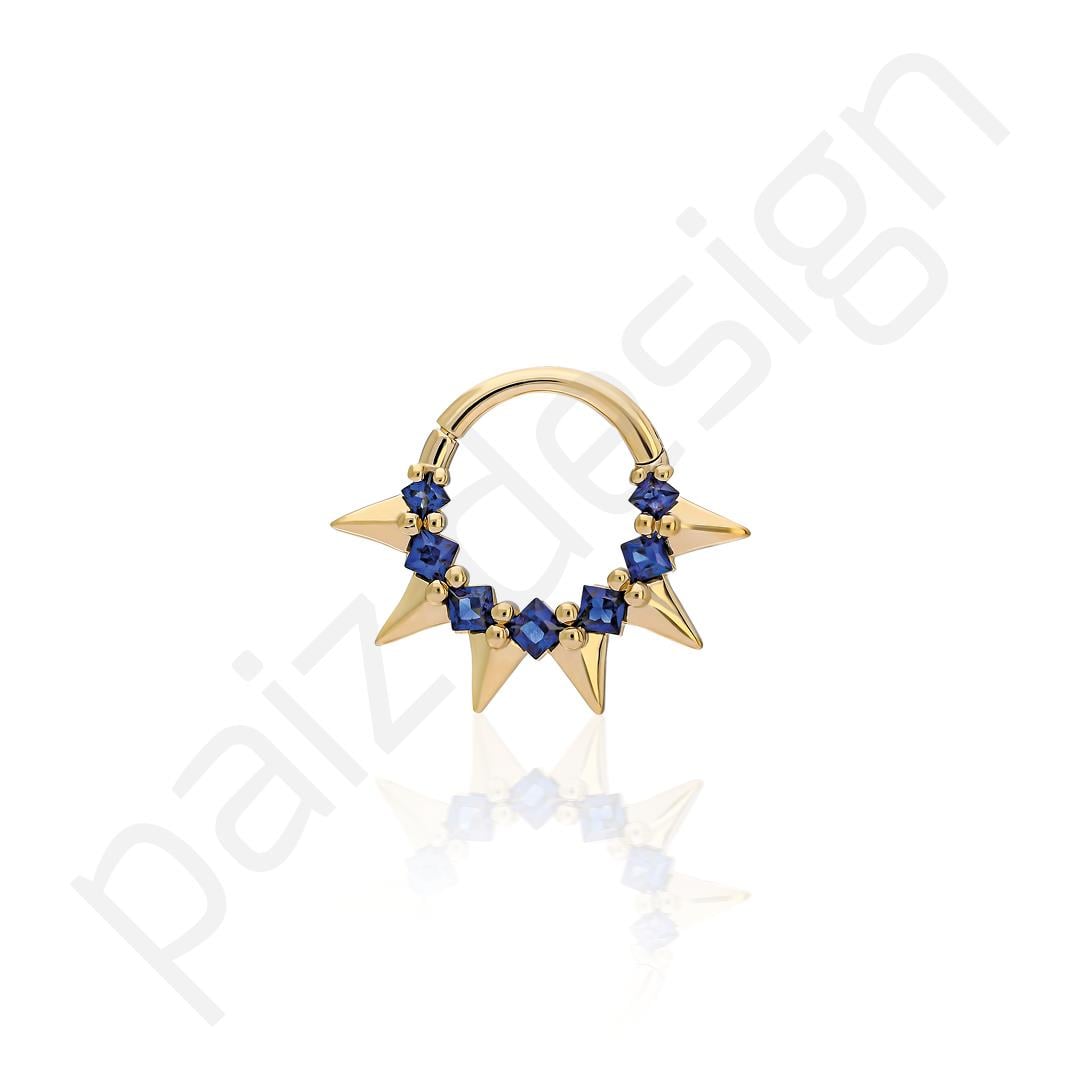 Paiz14 K Altın Halka Piercing