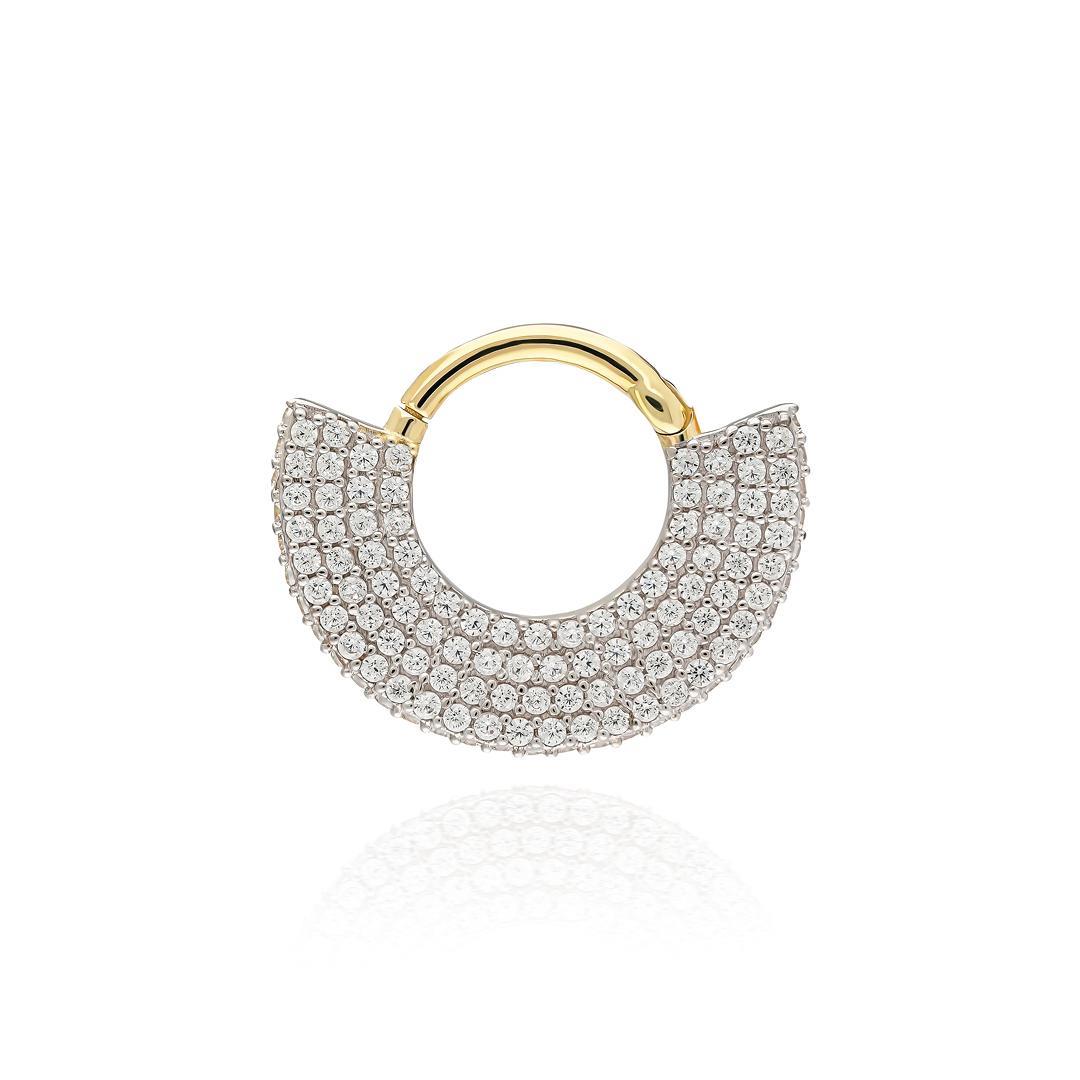 Paiz14 K Altın Halka Piercing
