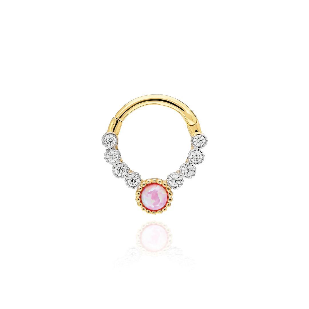 Paiz14 K Altın Halka Piercing