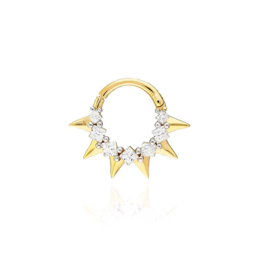 Paiz14 K Altın Halka Piercing