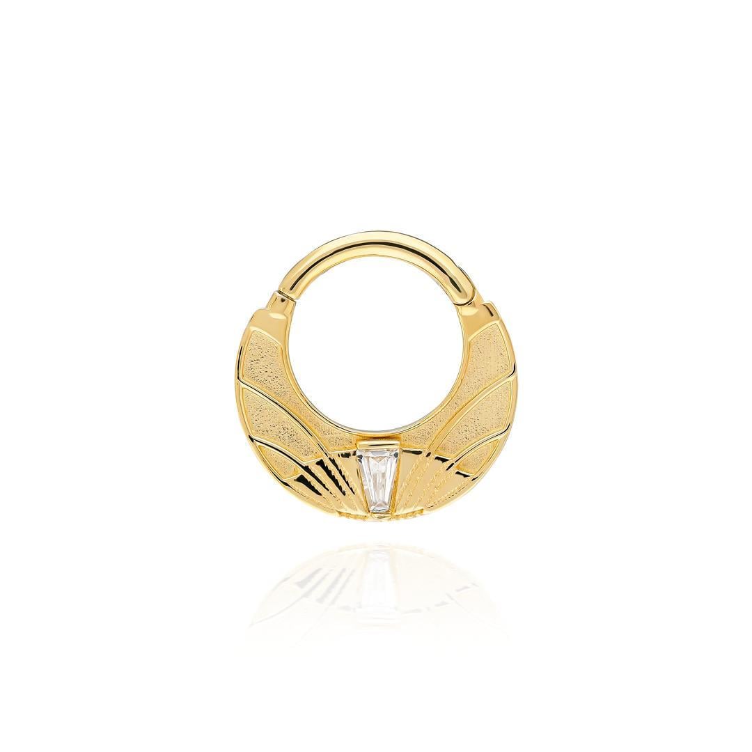 Paiz14 K Altın Halka Piercing