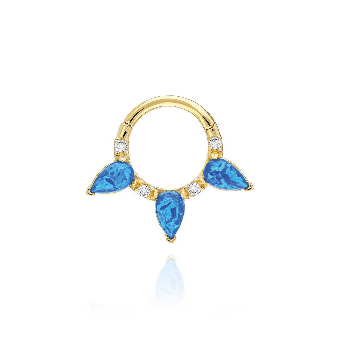 Paiz14 K Altın Halka Piercing