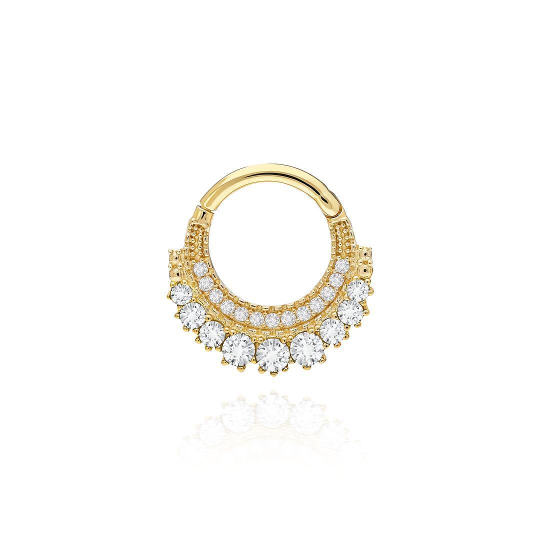 Paiz14 K Altın Halka Piercing