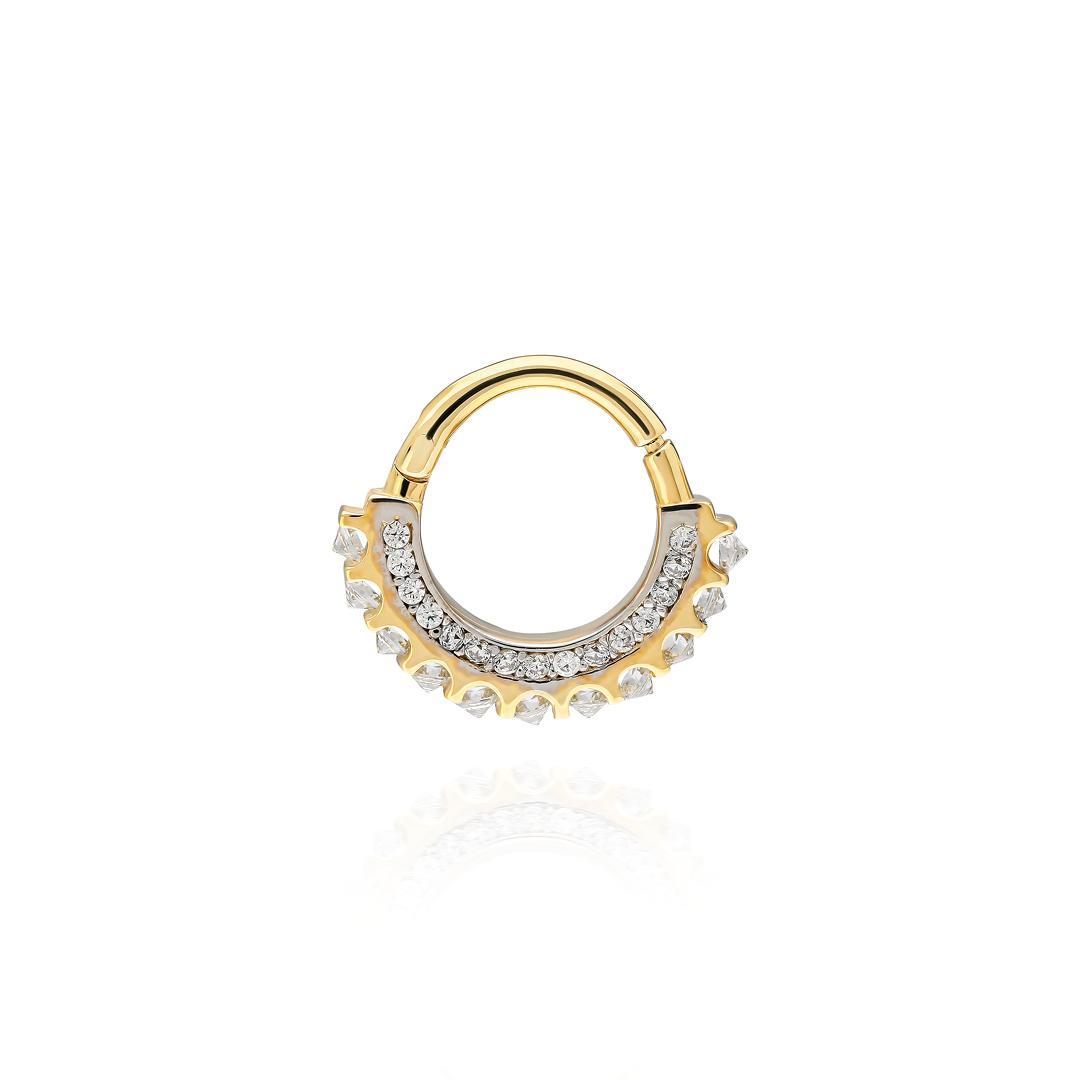 Paiz14 K Altın Halka Piercing