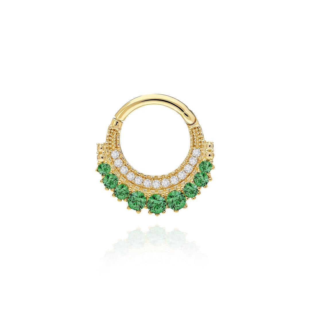 Paiz14 K Altın Halka Piercing