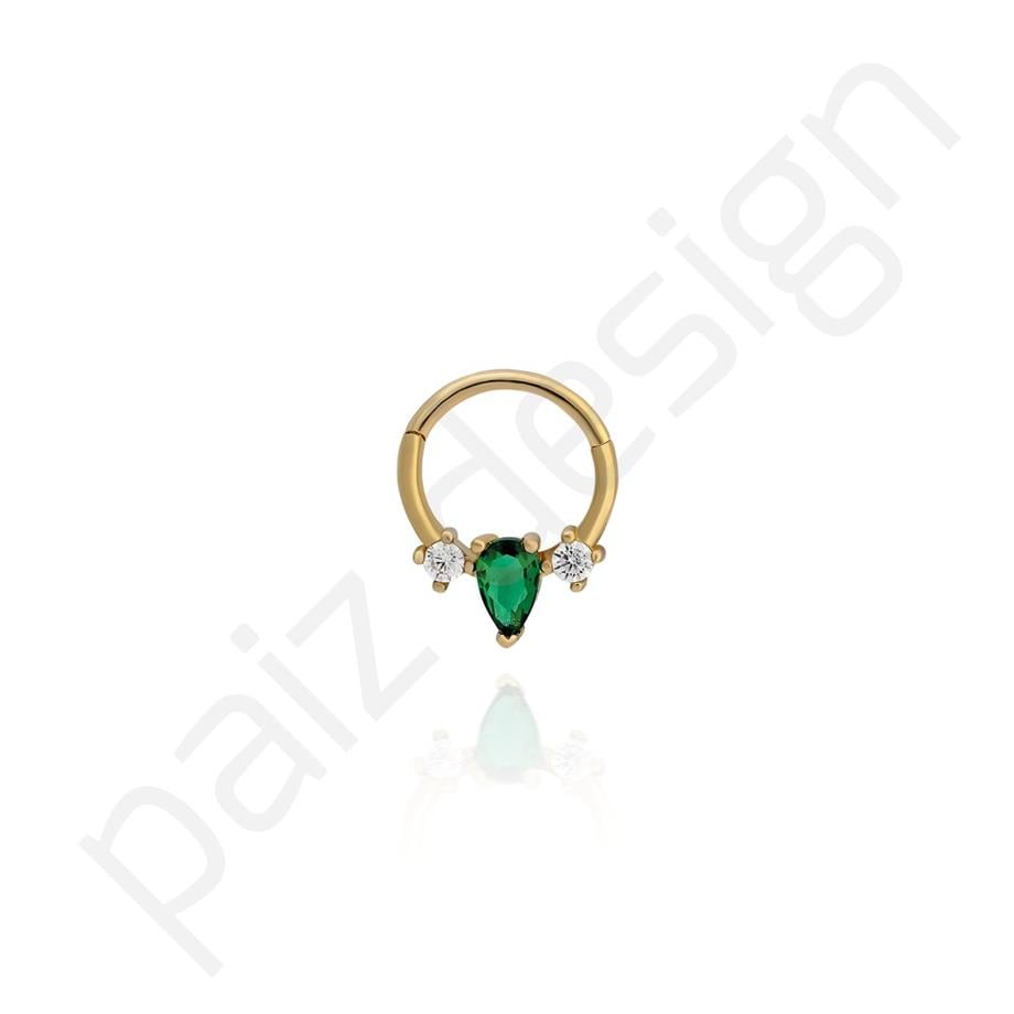 Paiz14 K Altın Halka Piercing