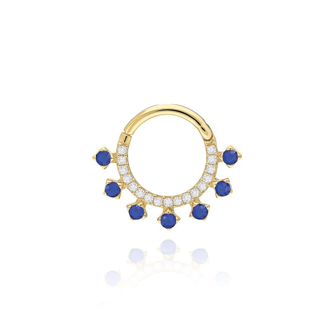Paiz14 K Altın Halka Piercing