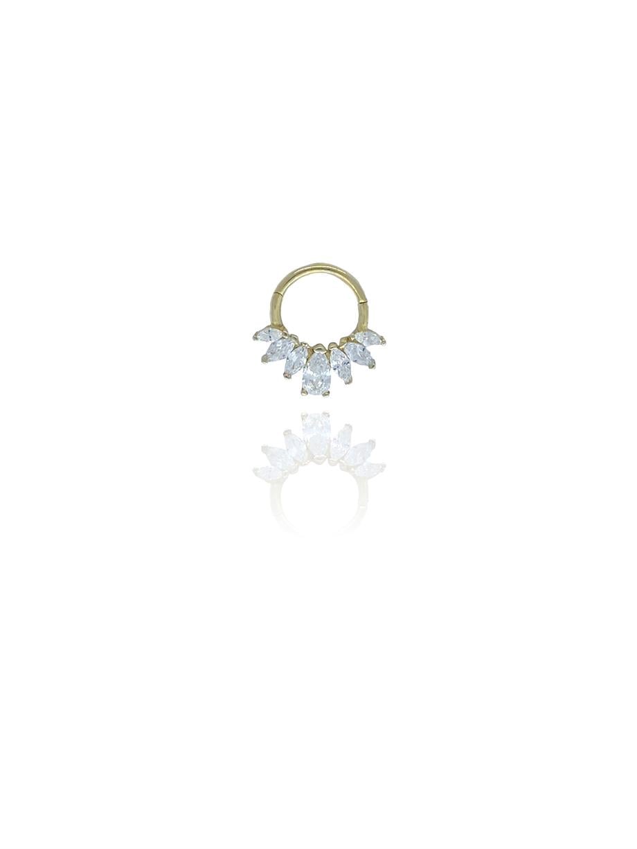 Paiz14 K Altın Halka Piercing
