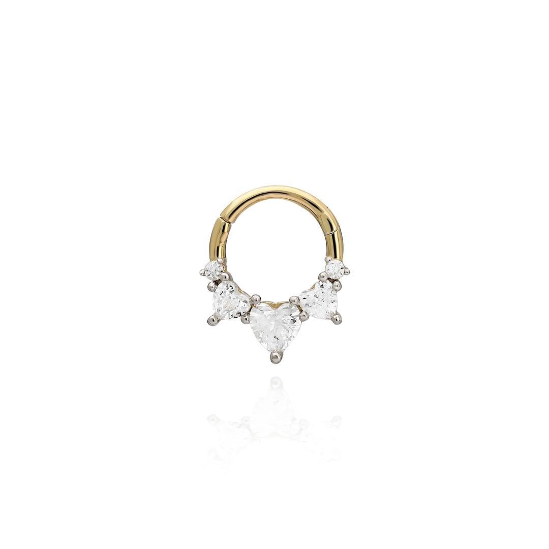 Paiz14 K Altın Halka Piercing