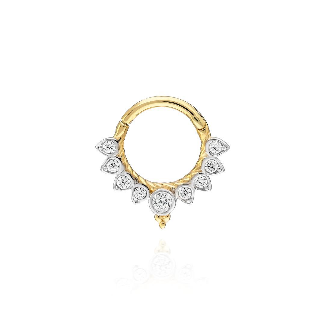 Paiz14 K Altın Halka Piercing