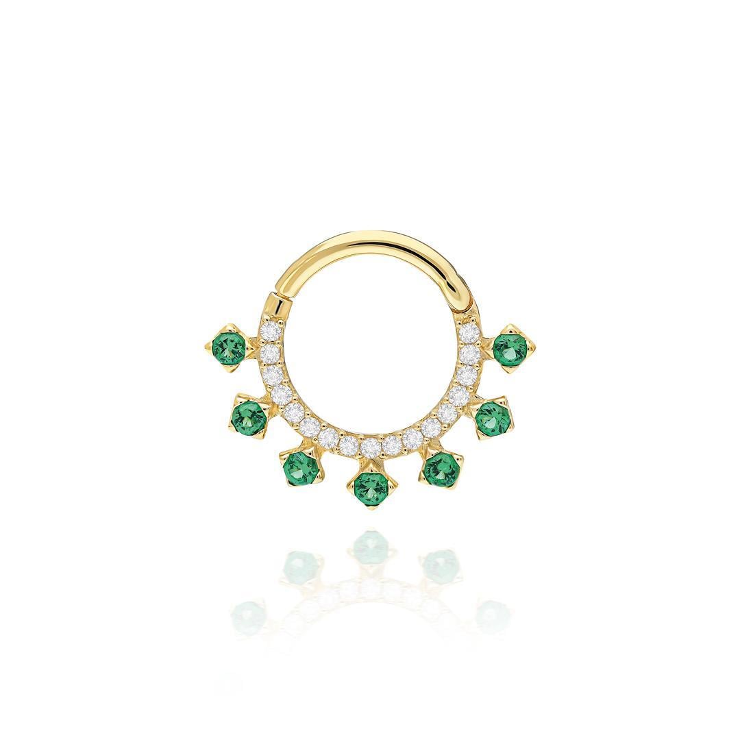 Paiz14 K Altın Halka Piercing