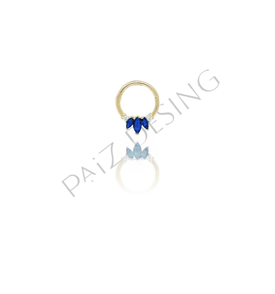 Paiz14 K Altın Halka Piercing