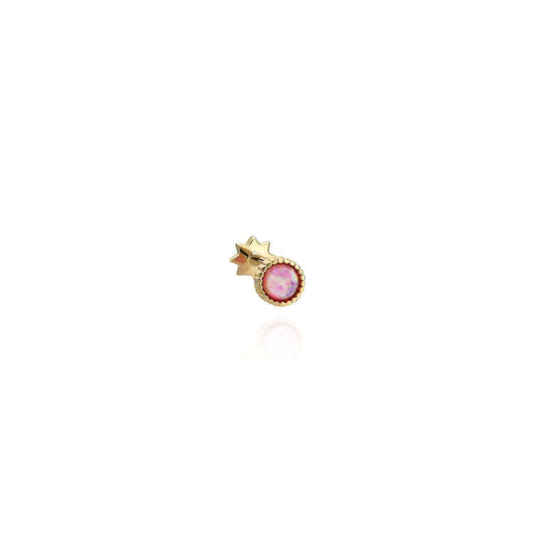 Paiz14 K Altın Piercing