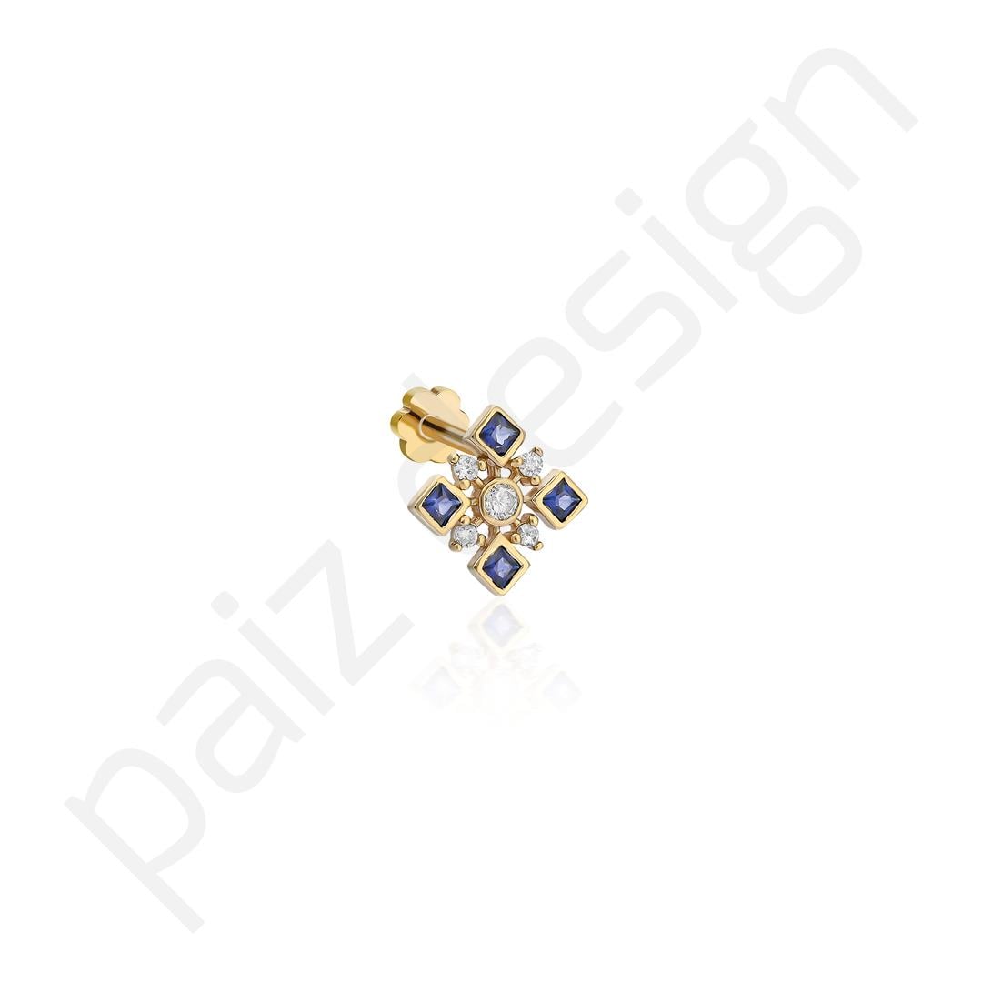 Paiz14 K Altın Piercing