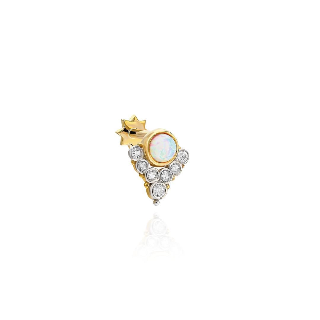Paiz14 K Altın Piercing