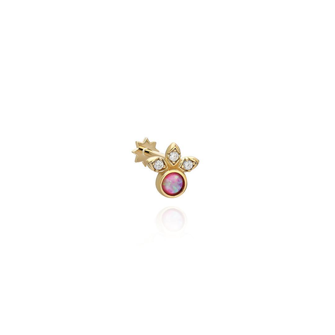 Paiz14 K Altın Piercing