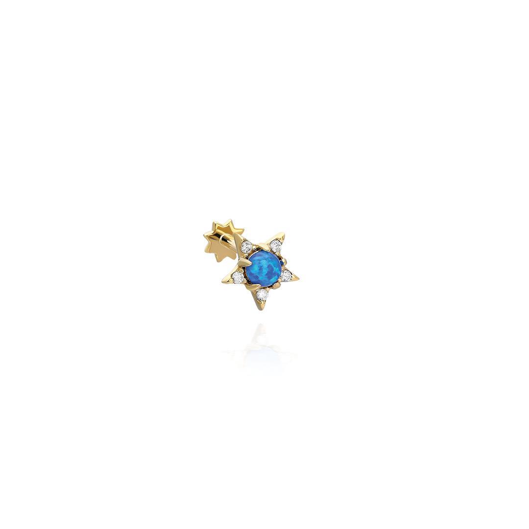 Paiz14 K Altın Piercing