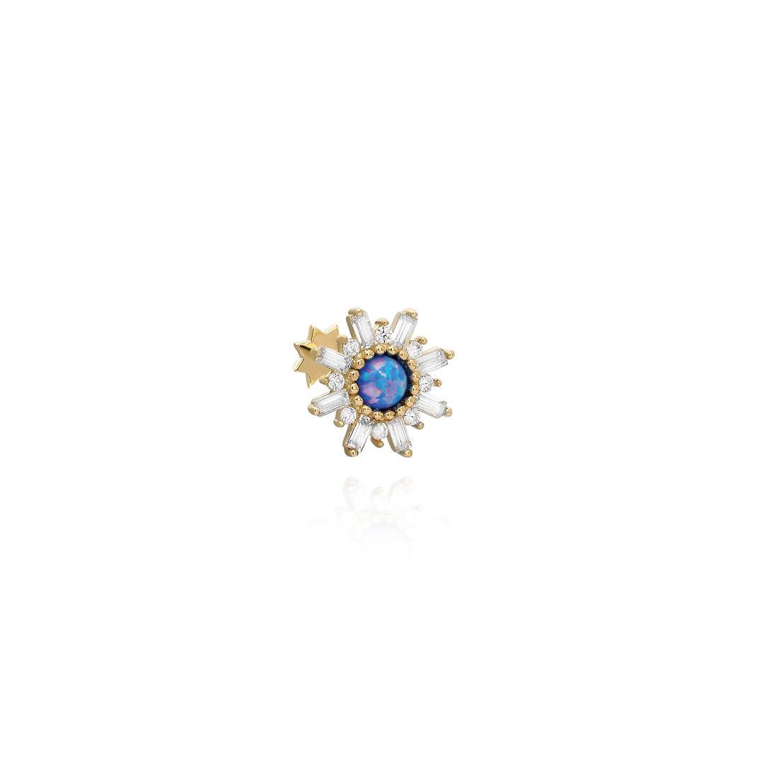 Paiz14 K Altın Piercing