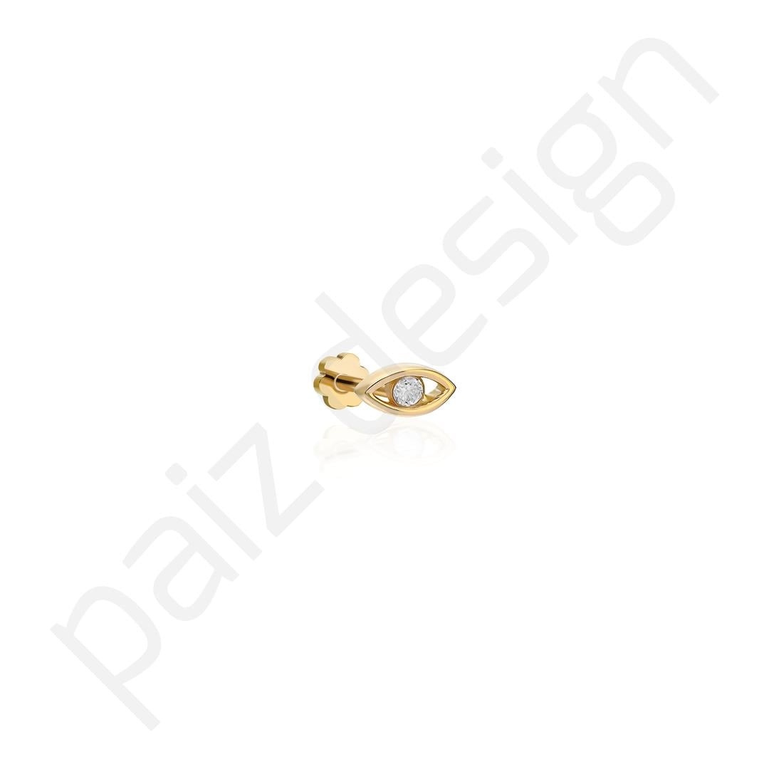 Paiz14 K Altın Piercing
