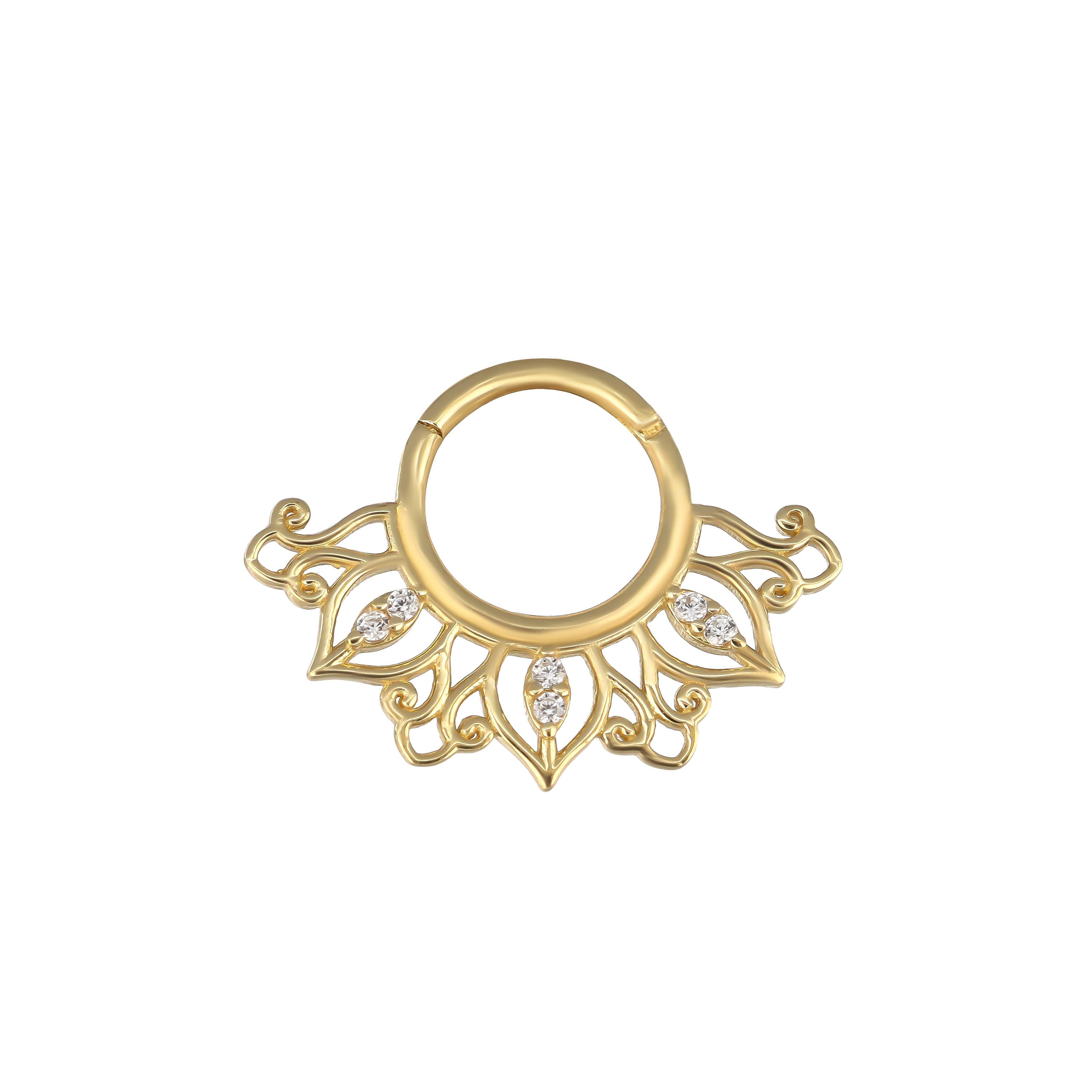Paiz14 K Altın Piercing