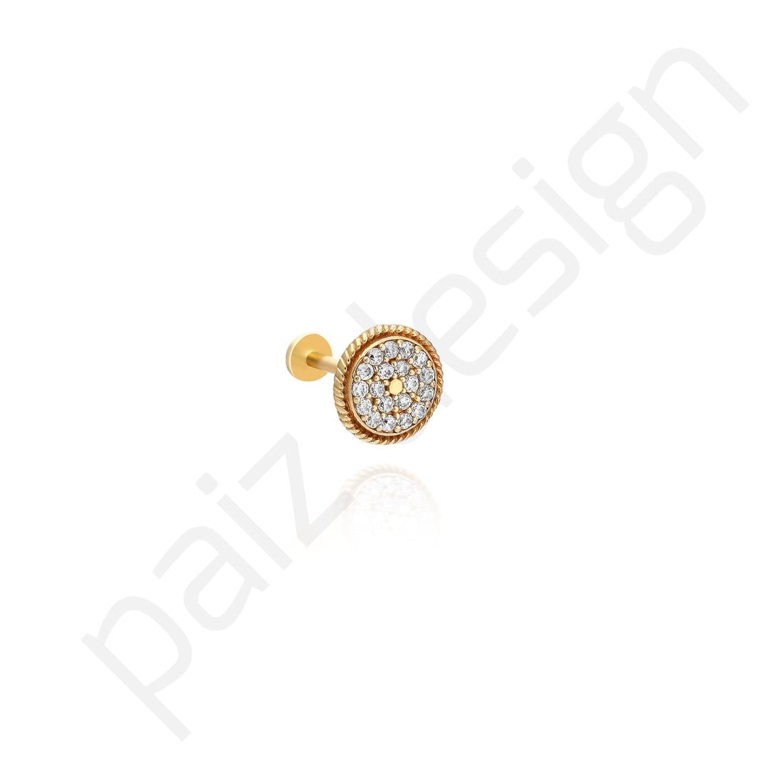 Paiz14 K Altın Piercing