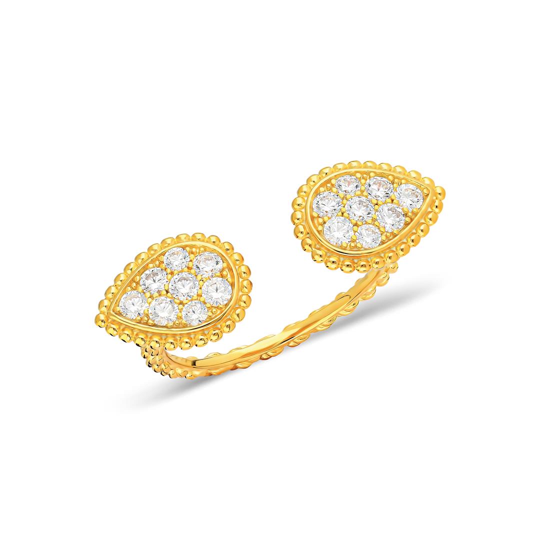 PaizGold Açık Damla Yüzük