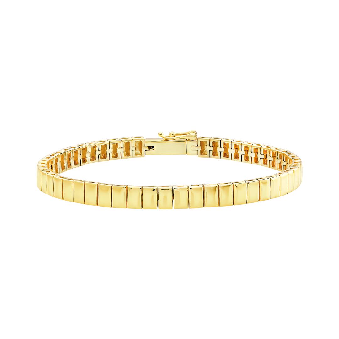 PaizGold İnce Plaka Bileklik 
