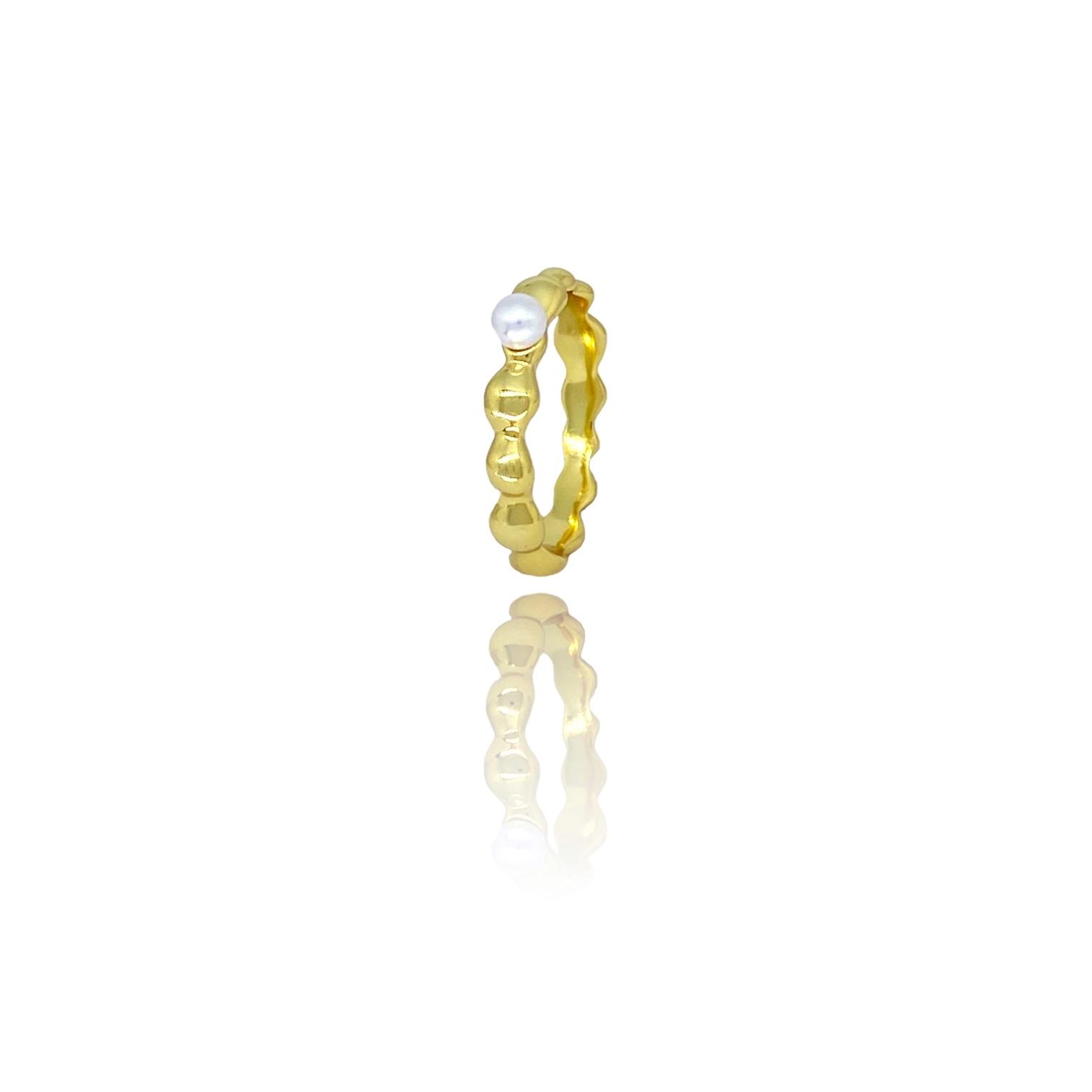 PaizGold İnci Yüzük