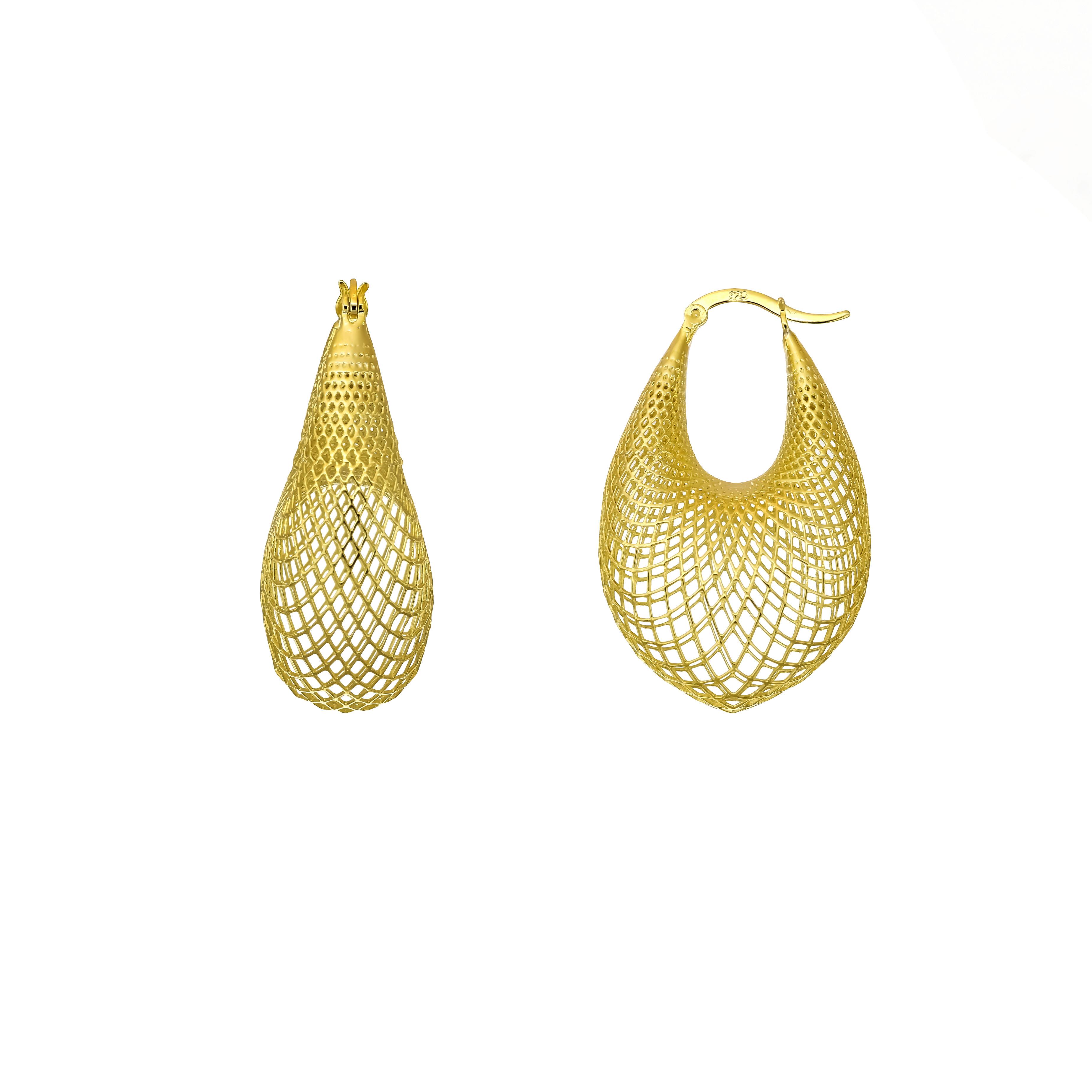 PaizGold Kafes Küpe 