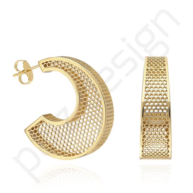 PaizGold Petek Küpe 