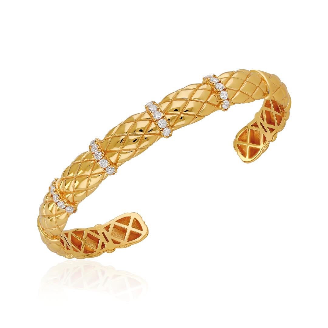 PaizGold Taşlı Kelepçe
