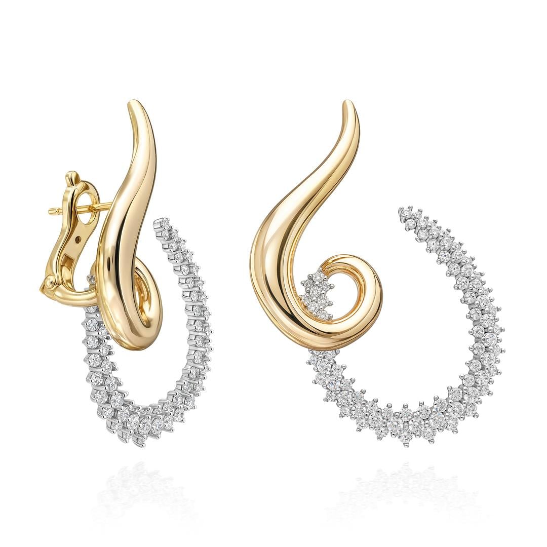 PaizGold Taşlı Küpe