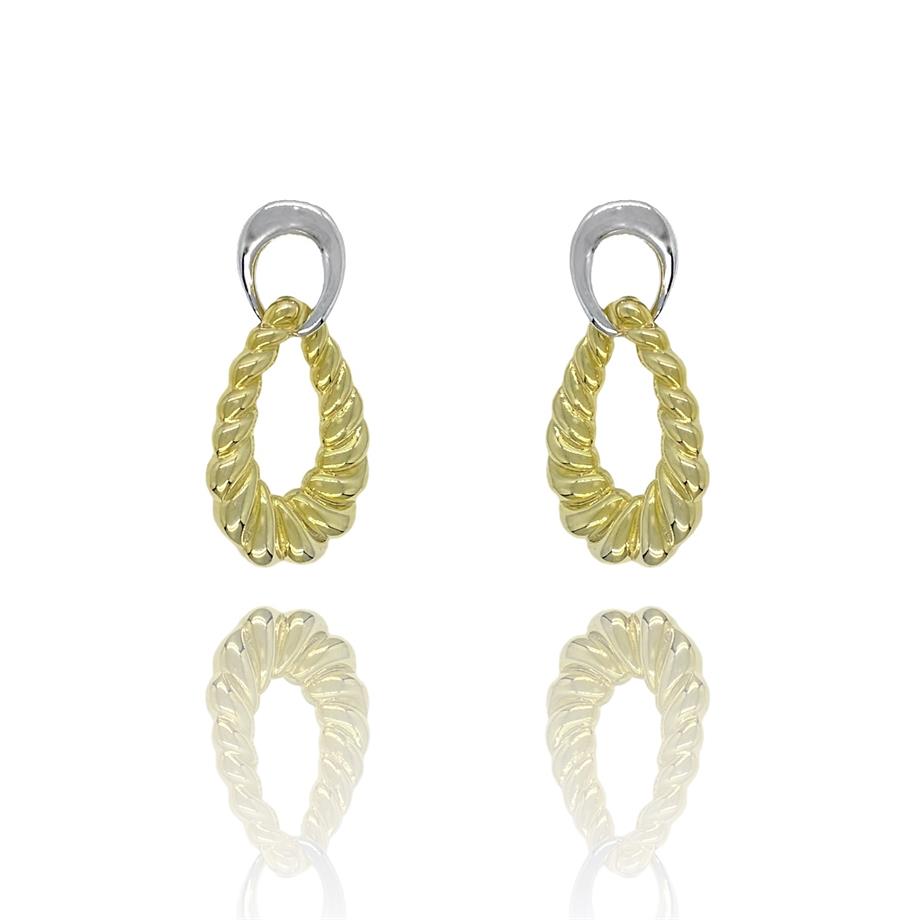Paizİthal Gold Burgu Küpe 
