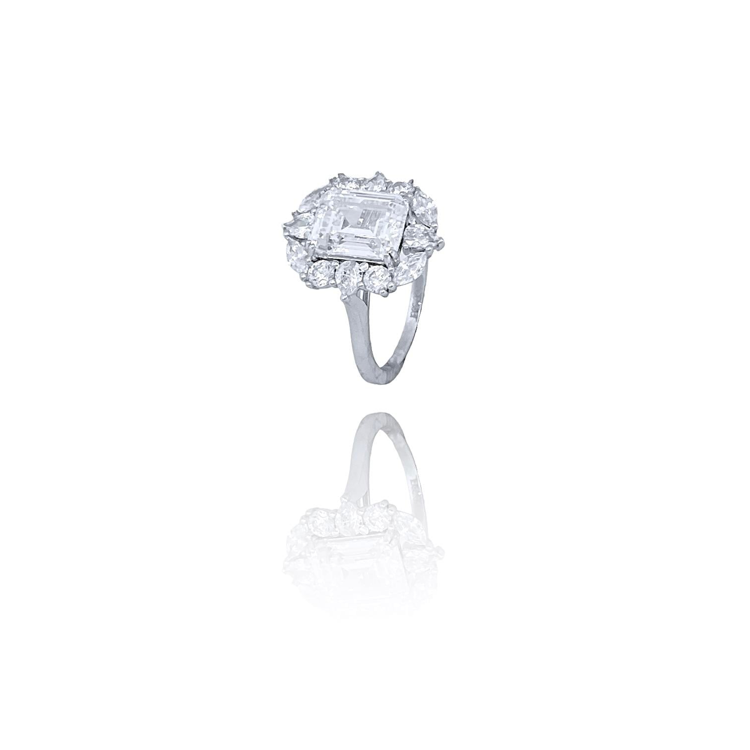 Paizİthal Kare Taşlı Yüzük 