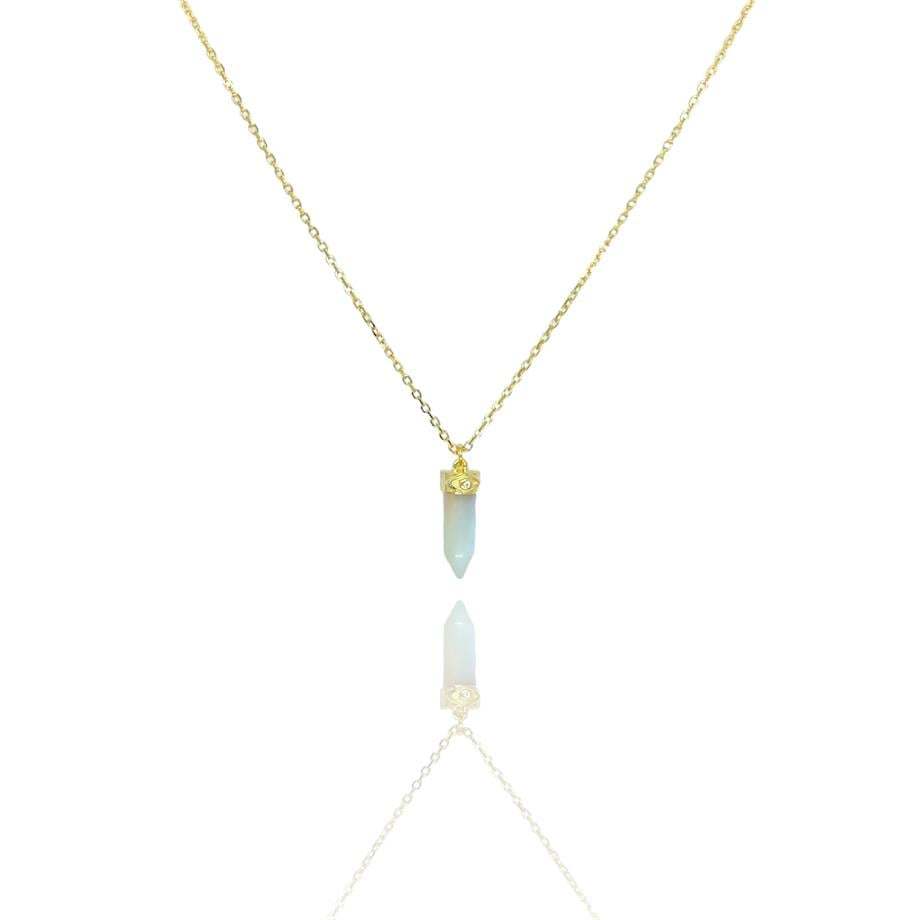 Paizİthal Silindir Gold Kolye 