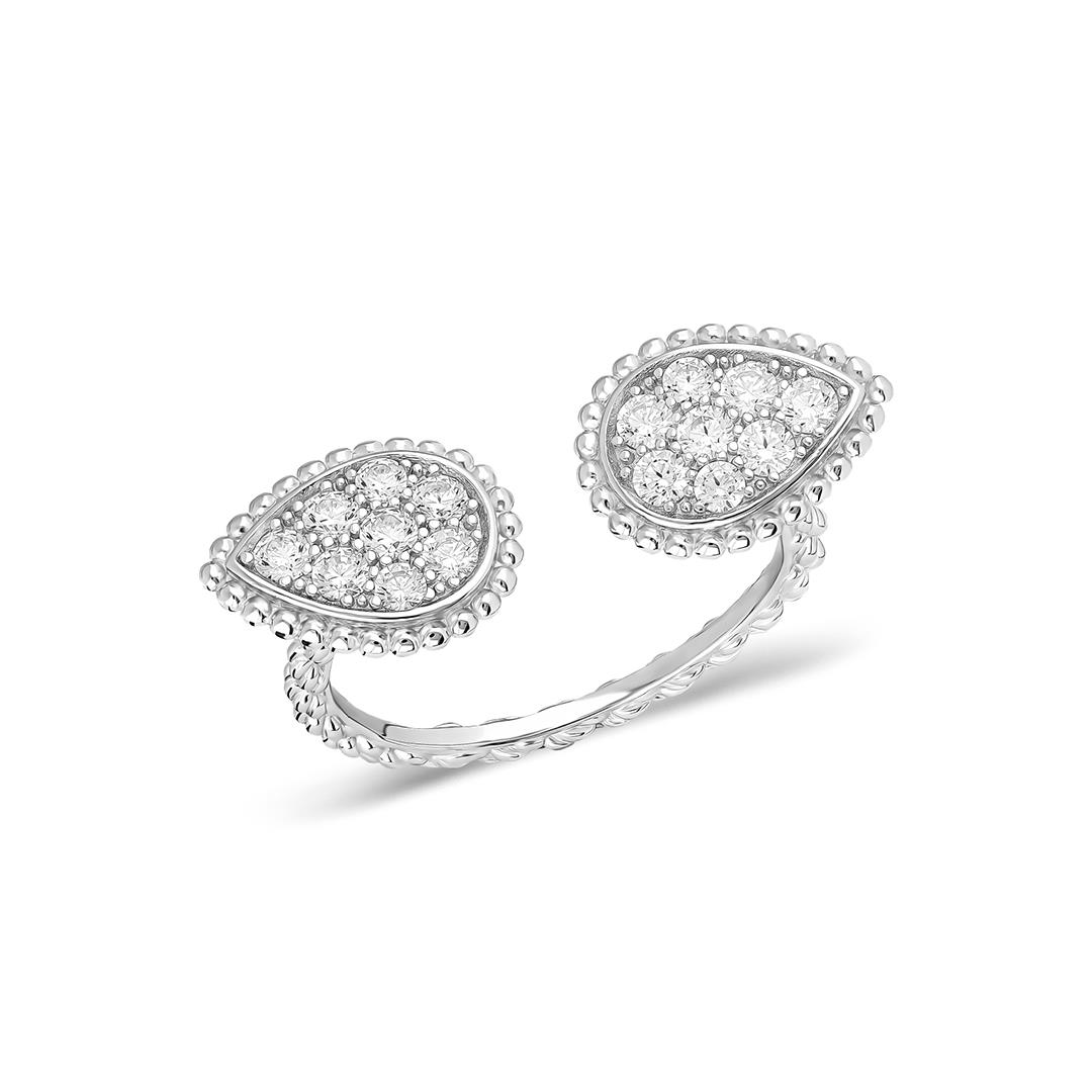 PaizSilver Açık Damla Yüzük